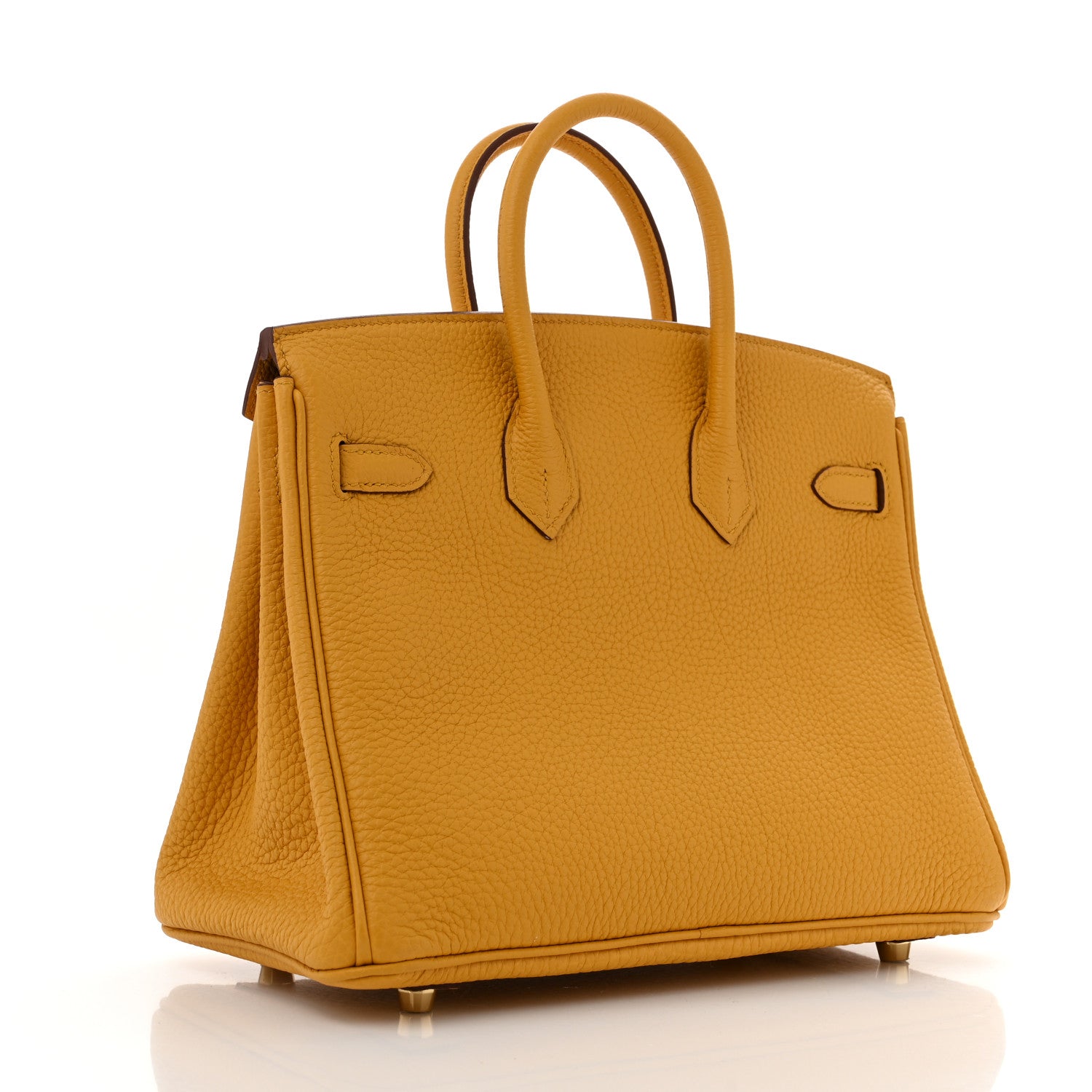 Hermes Togo Birkin 25 Jaune Ambre 3 of 11