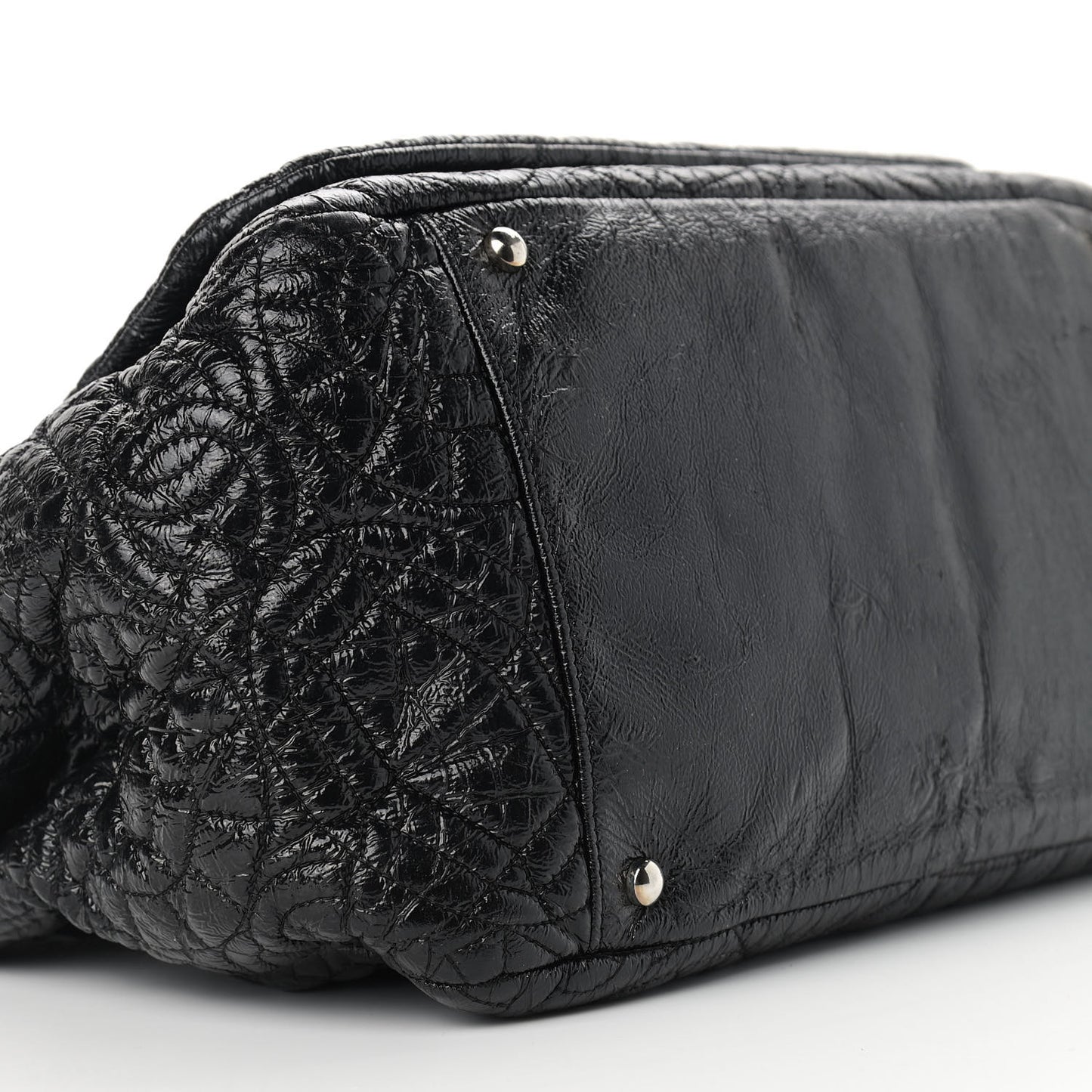 Vinyl Graphic Edge Accordion Flap Black