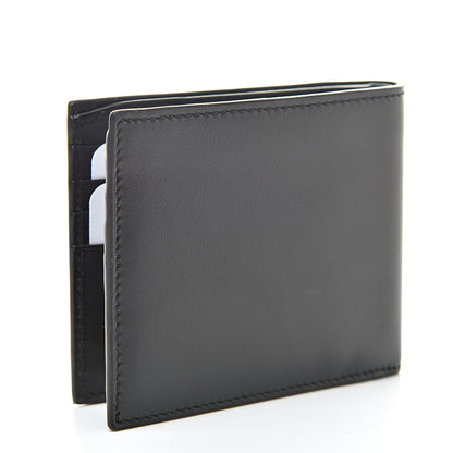 Gucci Plutone Calfskin Logo Bi-Fold Wallet Black 3 of 7