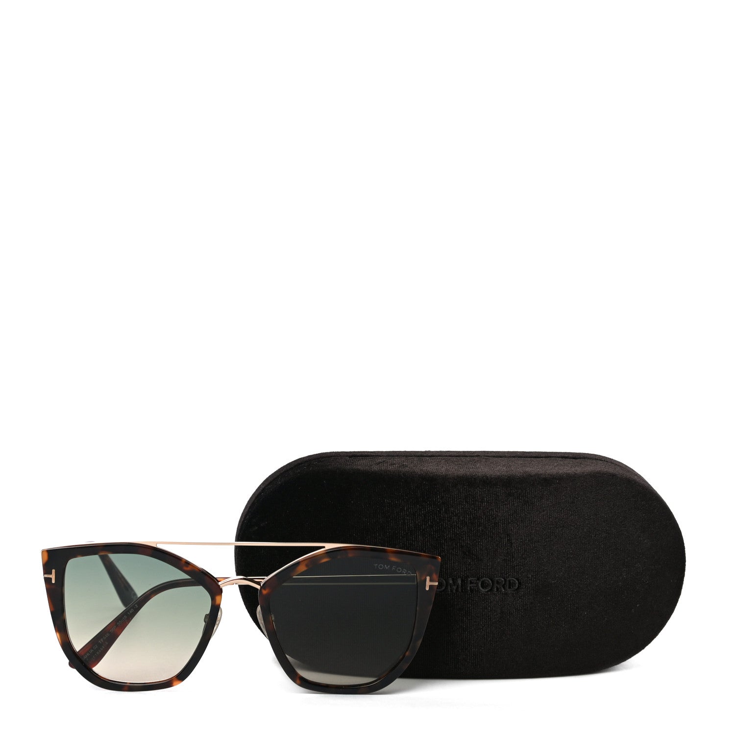 Tom Ford Dahlia 02 Sunglasses TF648 Tortoise 7 of 7