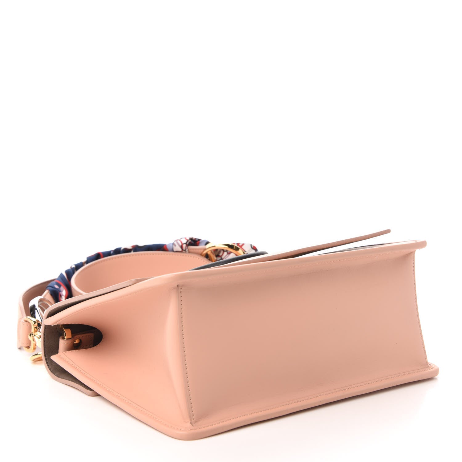 Fendi Vitello Century F is Fendi Kan I Shoulder Bag Baby Pink Black 5 of 11