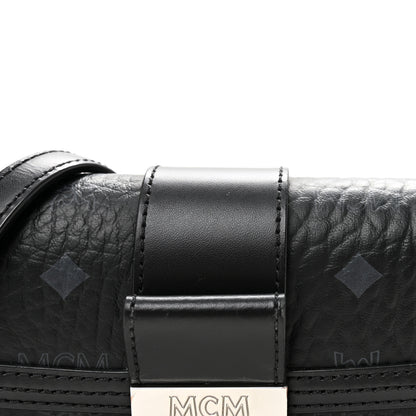 MCM Visetos Mini Tracy Crossbody Bag Black 7 of 9