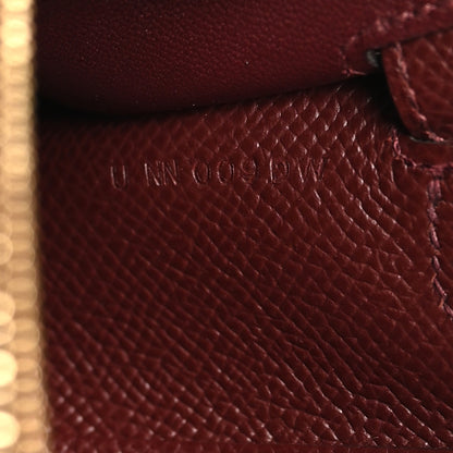 Hermes Epsom Kelly Wallet To Go Rouge Sellier 7 of 10
