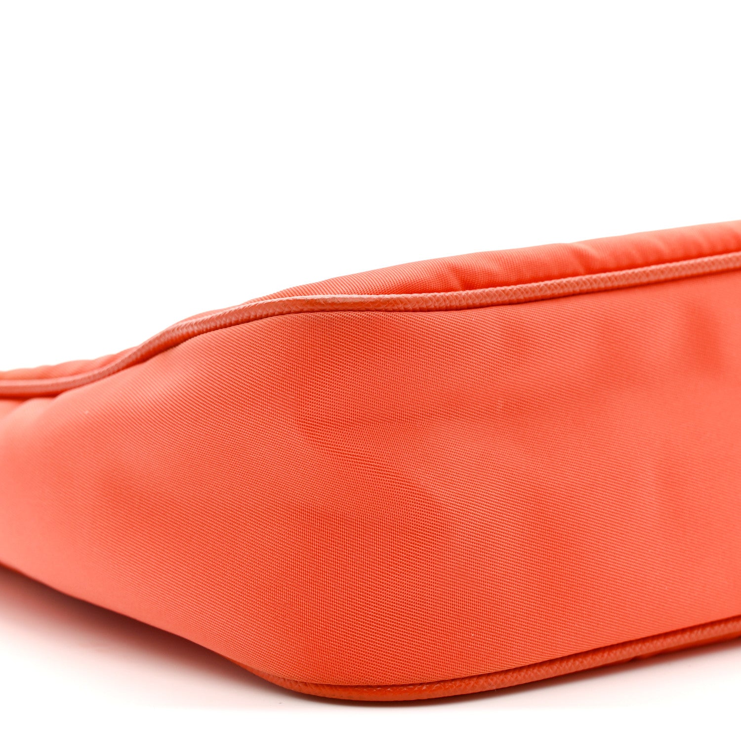 Prada Re-Nylon Saffiano Re-Edition 2005 Shoulder Bag Arancio 9 of 10
