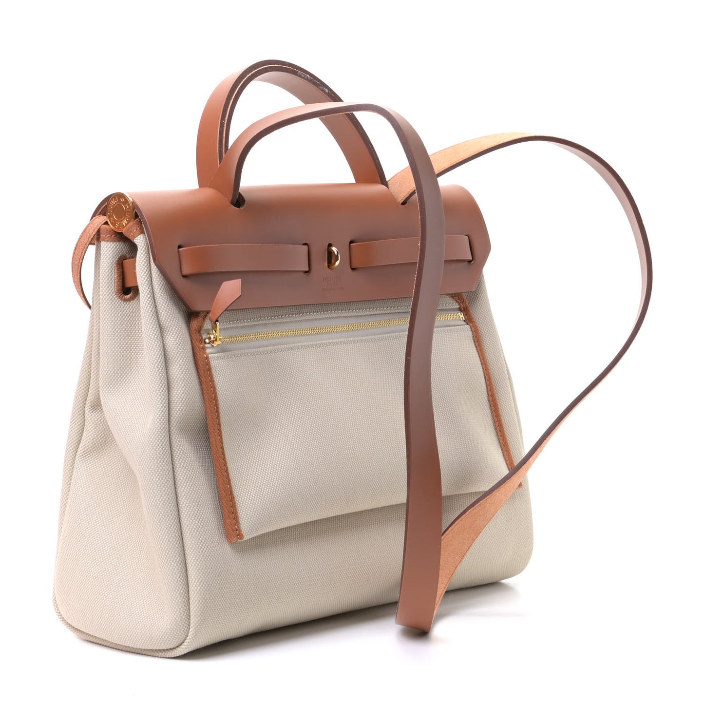 Military Toile Vache Hunter Herbag Zip Retourne 31 PM Beton Fauve