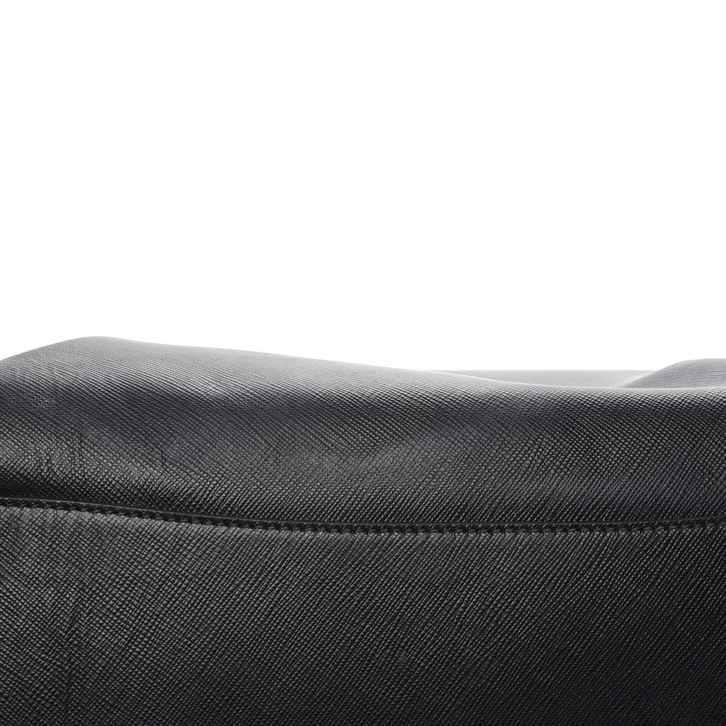 Saffiano Lux Bowler Black