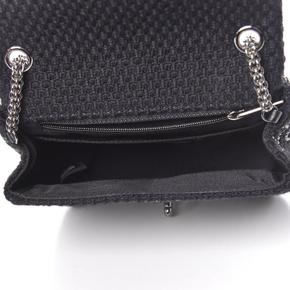 Chanel Tweed Strass Mini Pudong Flap Black 5 of 10