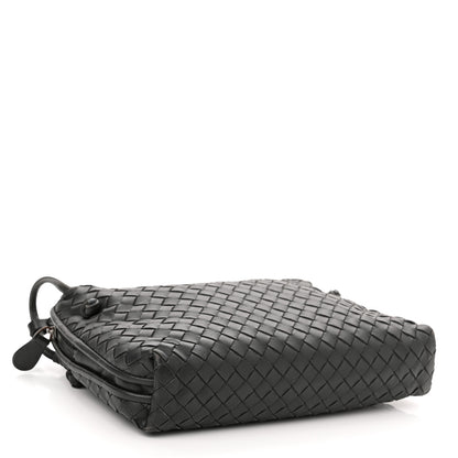 Bottega Veneta Nappa Intrecciato Pillow Crossbody Messenger Light Grey 10 of 24