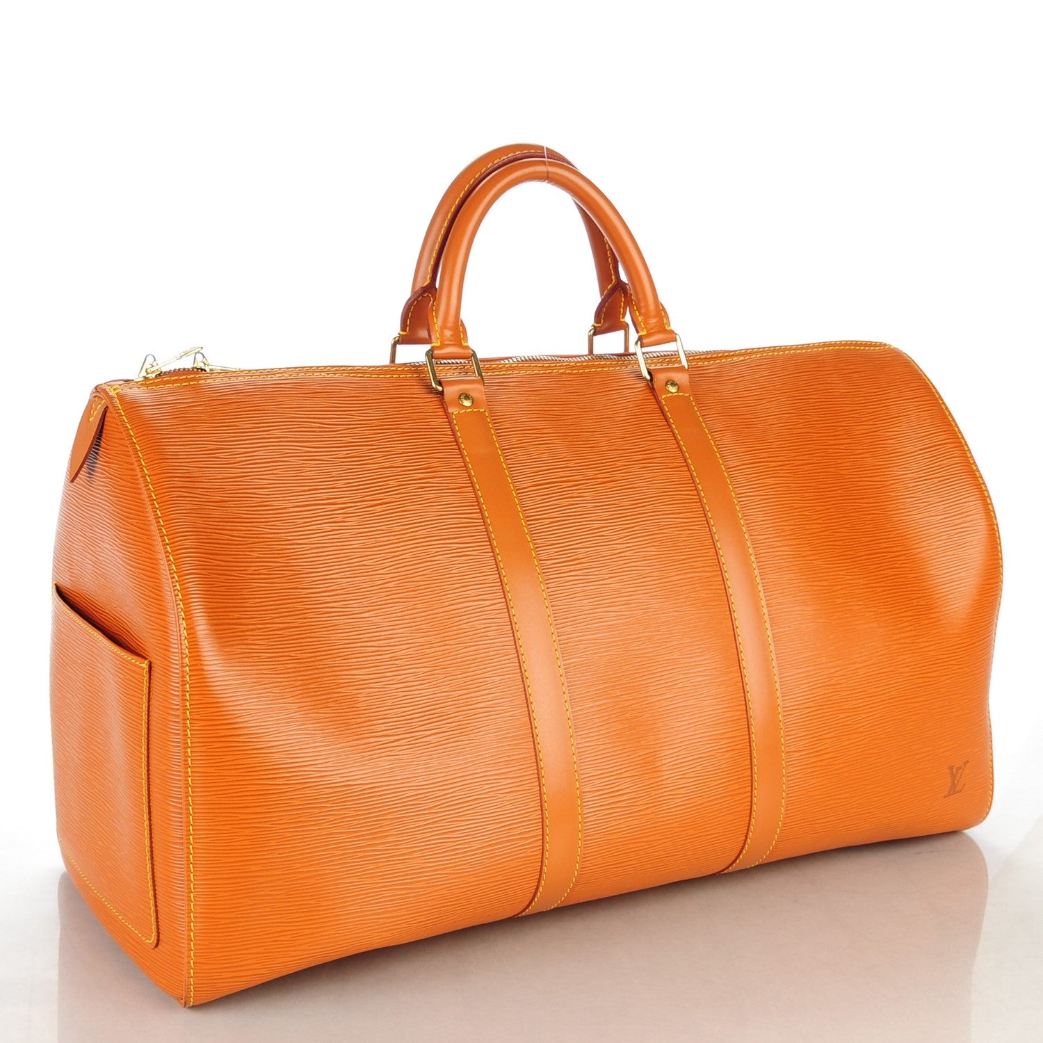 Louis Vuitton Epi Keepall 50 Cipango 3 of 7