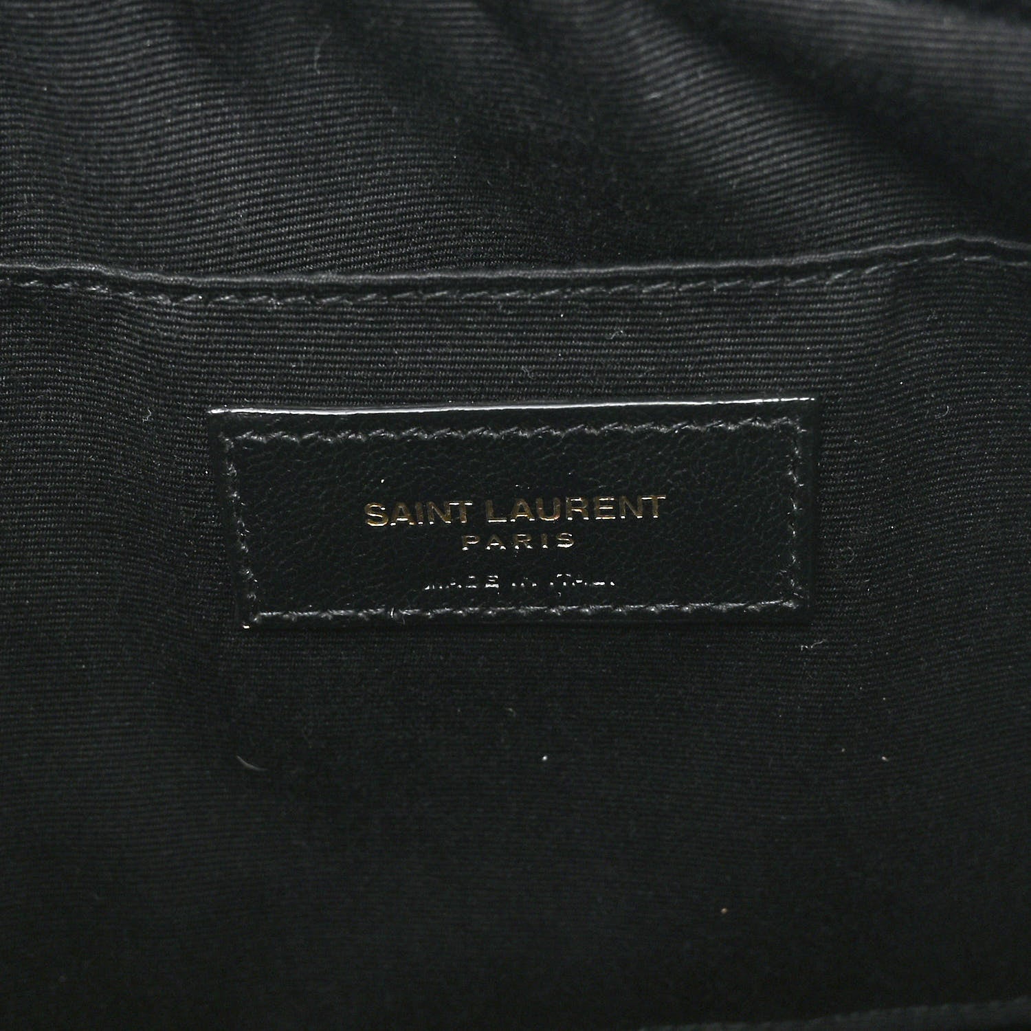 Saint Laurent Velvet Matelasse Monogram Lou Camera Bag Black 6 of 9