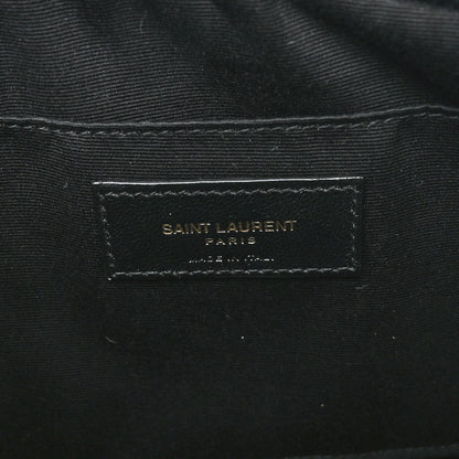 Saint Laurent Velvet Matelasse Monogram Lou Camera Bag Black 6 of 9