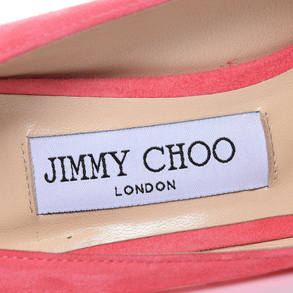 Jimmy Choo Suede Romy 110 Pumps 36.5 Pink 12 of 12