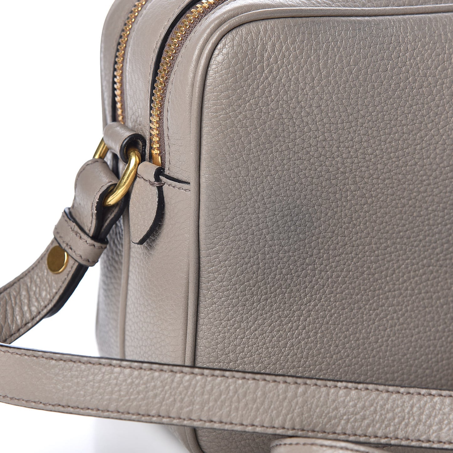 Vitello Phenix Camera Bag Argilla