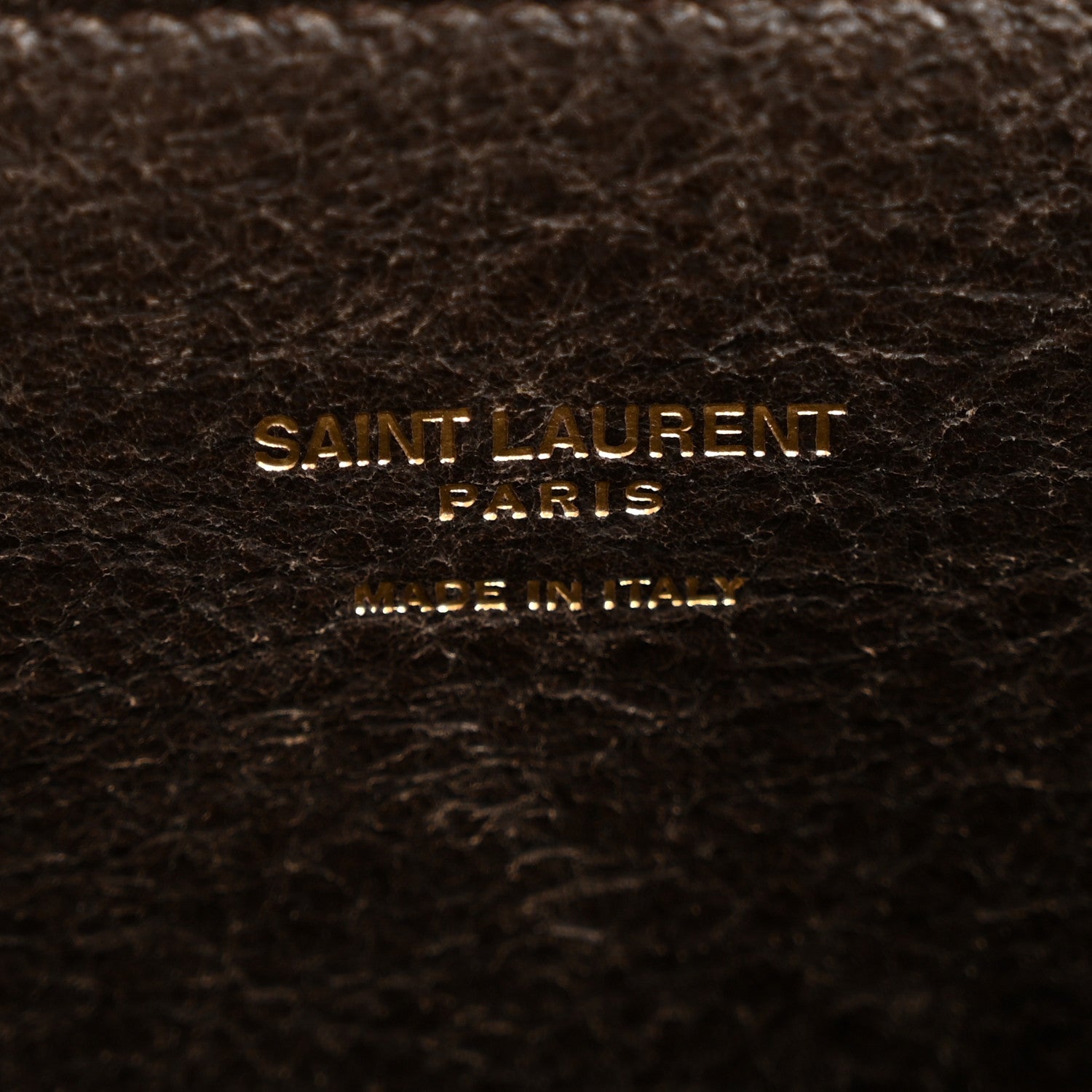 Saint Laurent Shearling Calfskin Small Reversible Monogram Kate Satchel Ecru Dark Brown 6 of 12