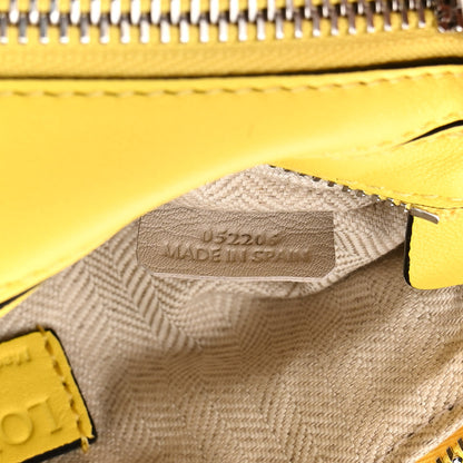 Loewe Calfskin Mini Puzzle Bumbag Lemon 7 of 9