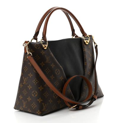 Louis Vuitton Monogram V Tote MM Black 3 of 9