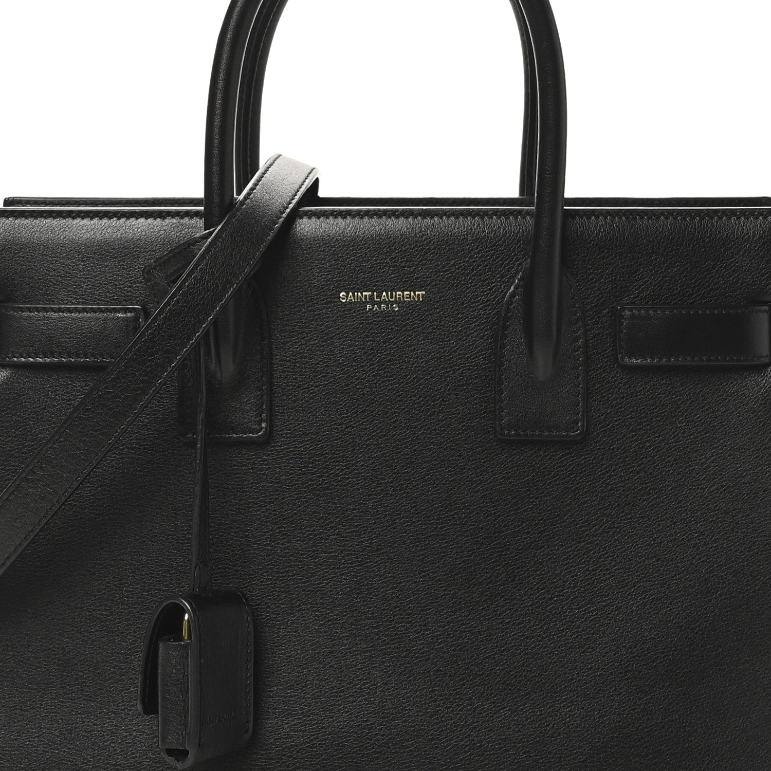 Saint Laurent Calfskin Baby Sac De Jour Black 8 of 11