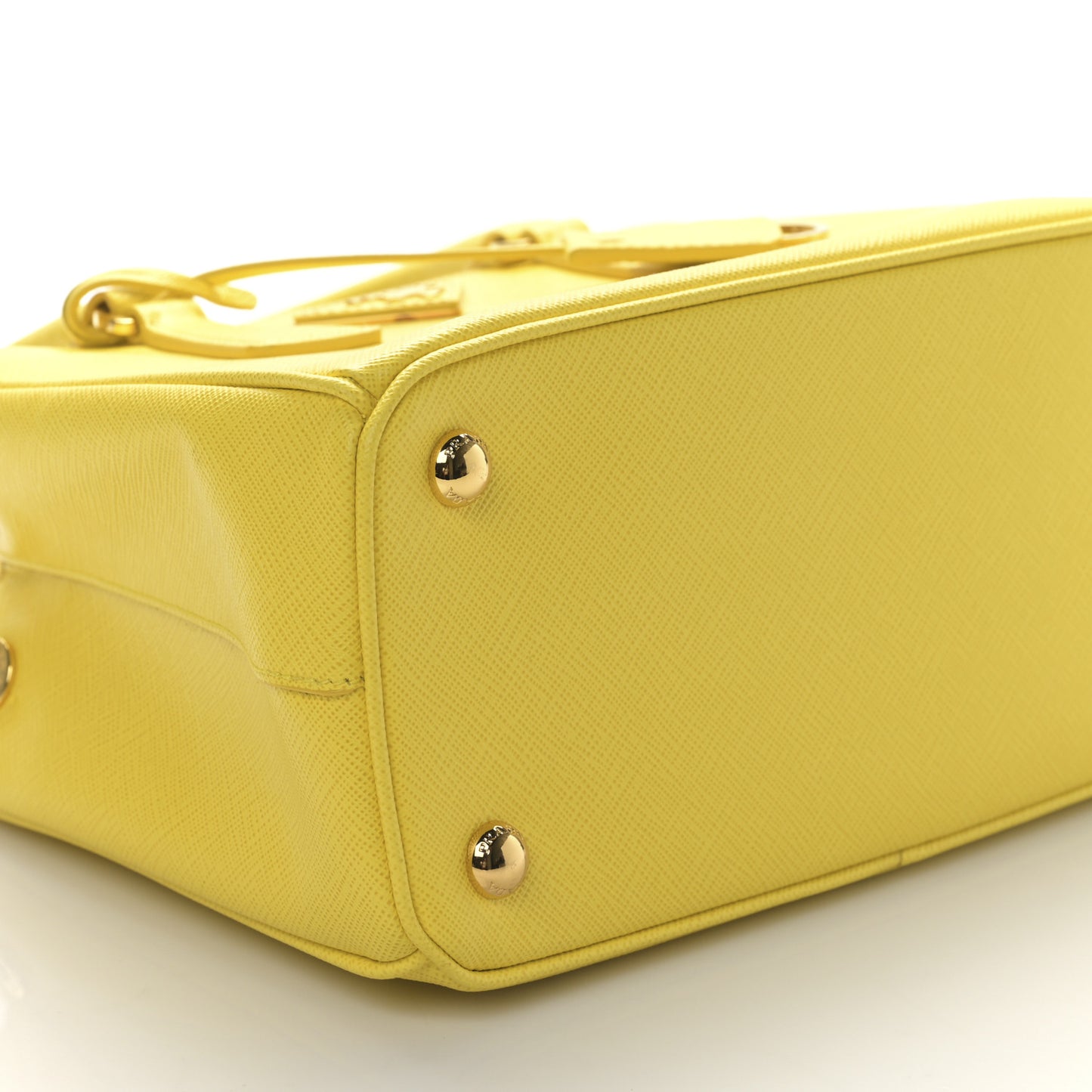 Saffiano Small Galleria Double Zip Tote Soleil