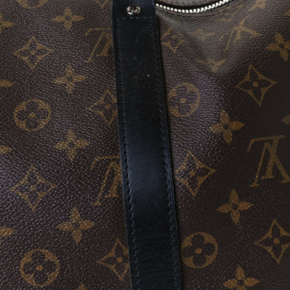 Louis Vuitton Monogram Macassar Keepall Bandouliere 45 13 of 17