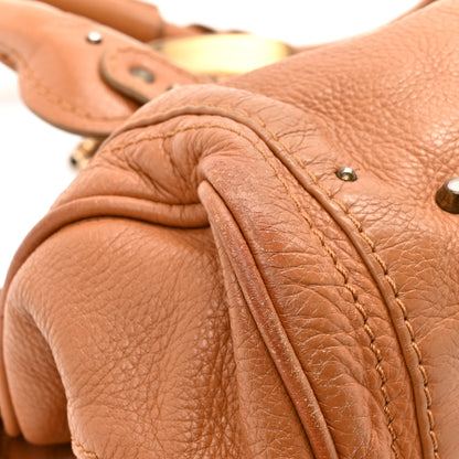 Chloe Calfskin Medium Paddington Satchel Tan 10 of 14
