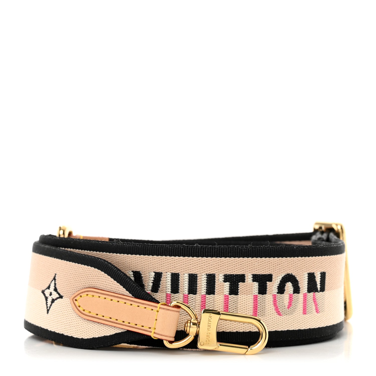 Louis Vuitton Jacquard Speedy Bandouliere 20 Shoulder Strap Black 1 of 3