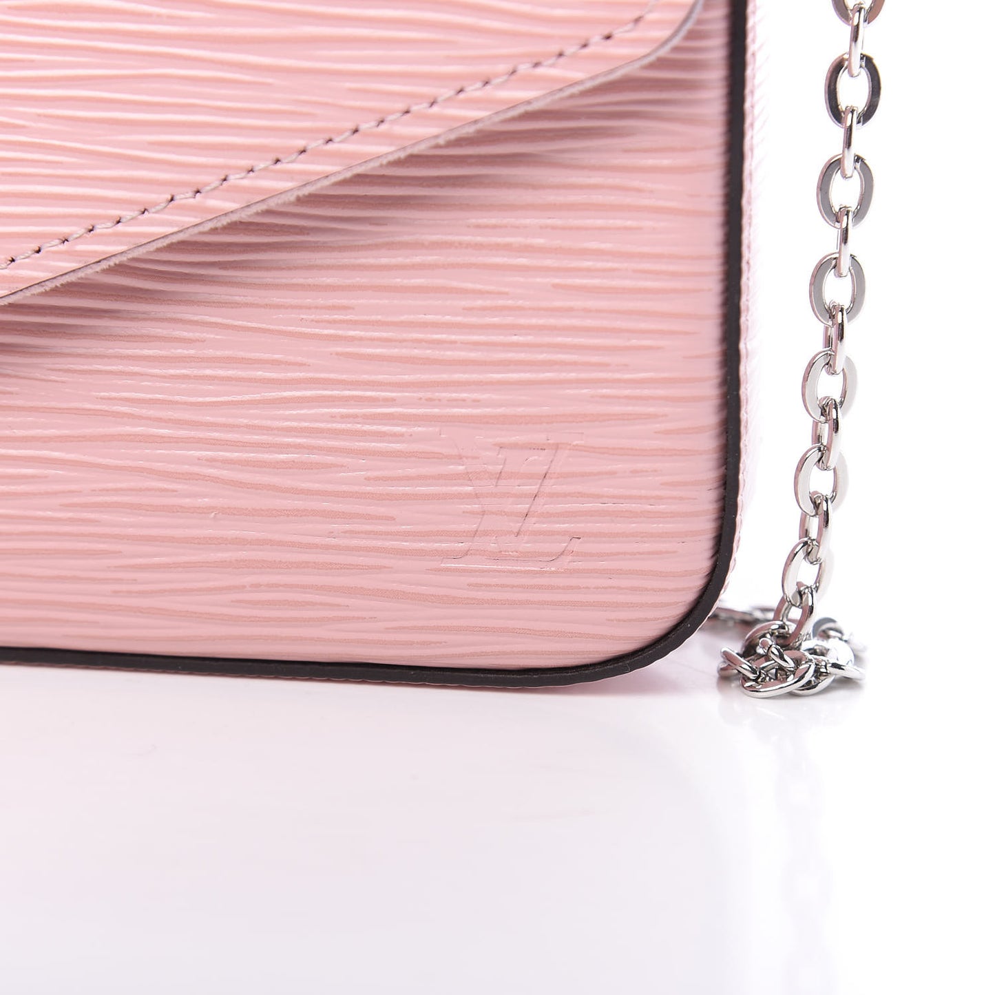 Epi Pochette Felicie Rose Ballerine