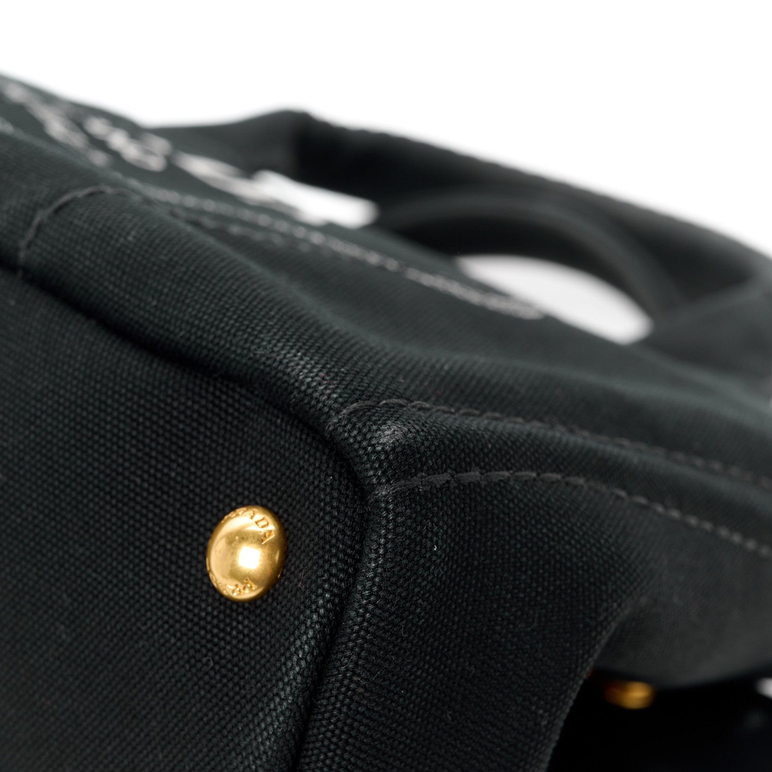Prada Canapa Logo Tote Black 16 of 17