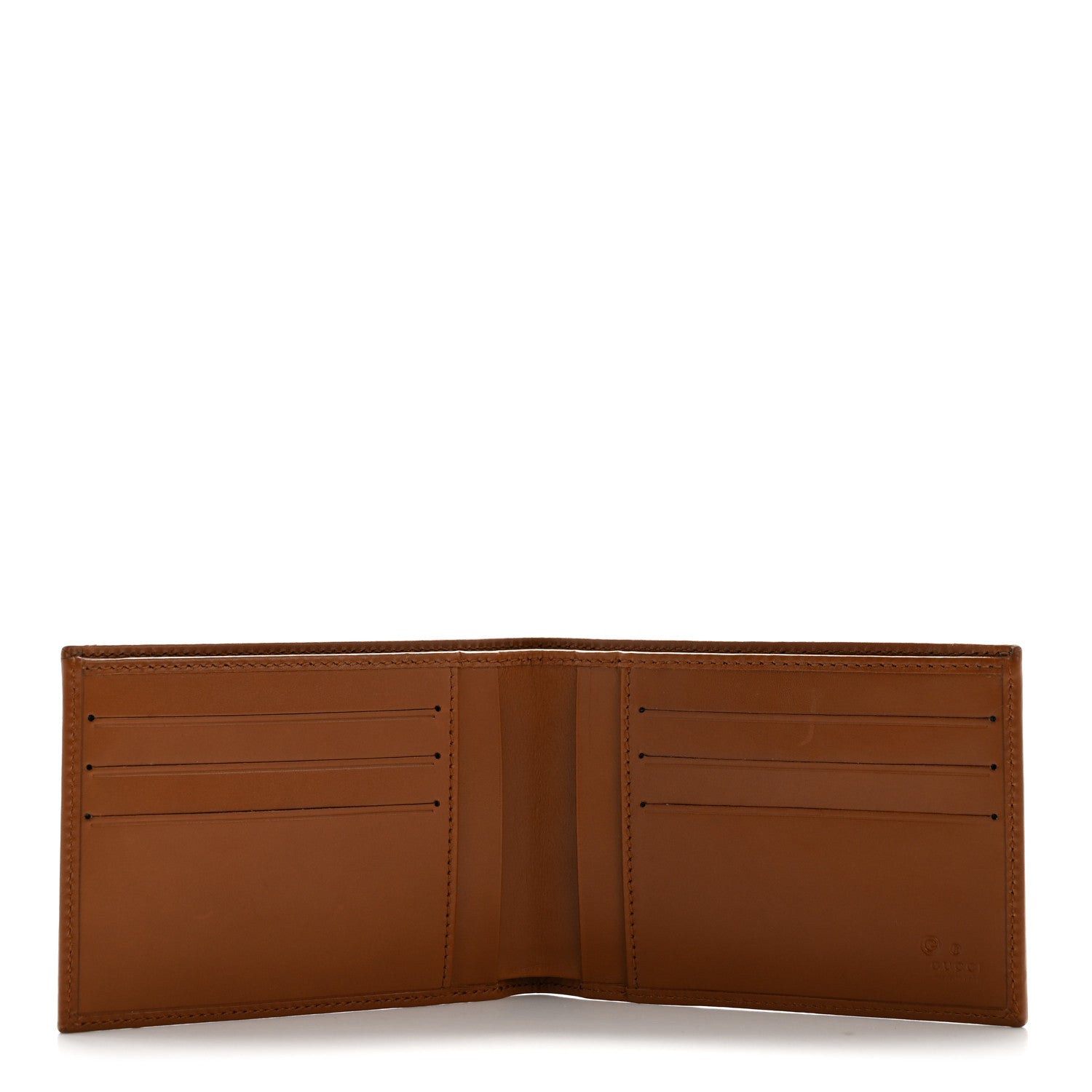 Gucci Monogram Bi-Fold Wallet Brown 5 of 8