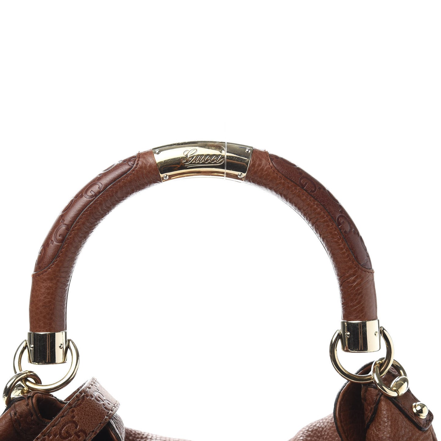 Calfskin Medium Indy Top Handle Bag Brown