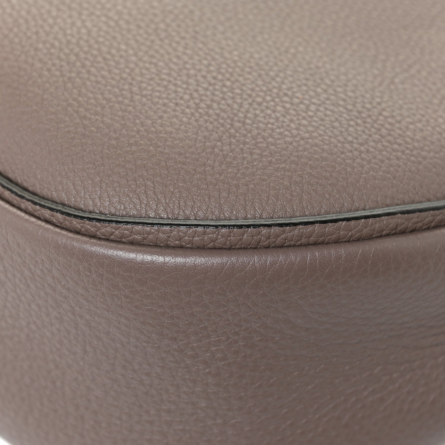 Salvatore Ferragamo Calfskin Reverse Hobo Gray 9 of 13