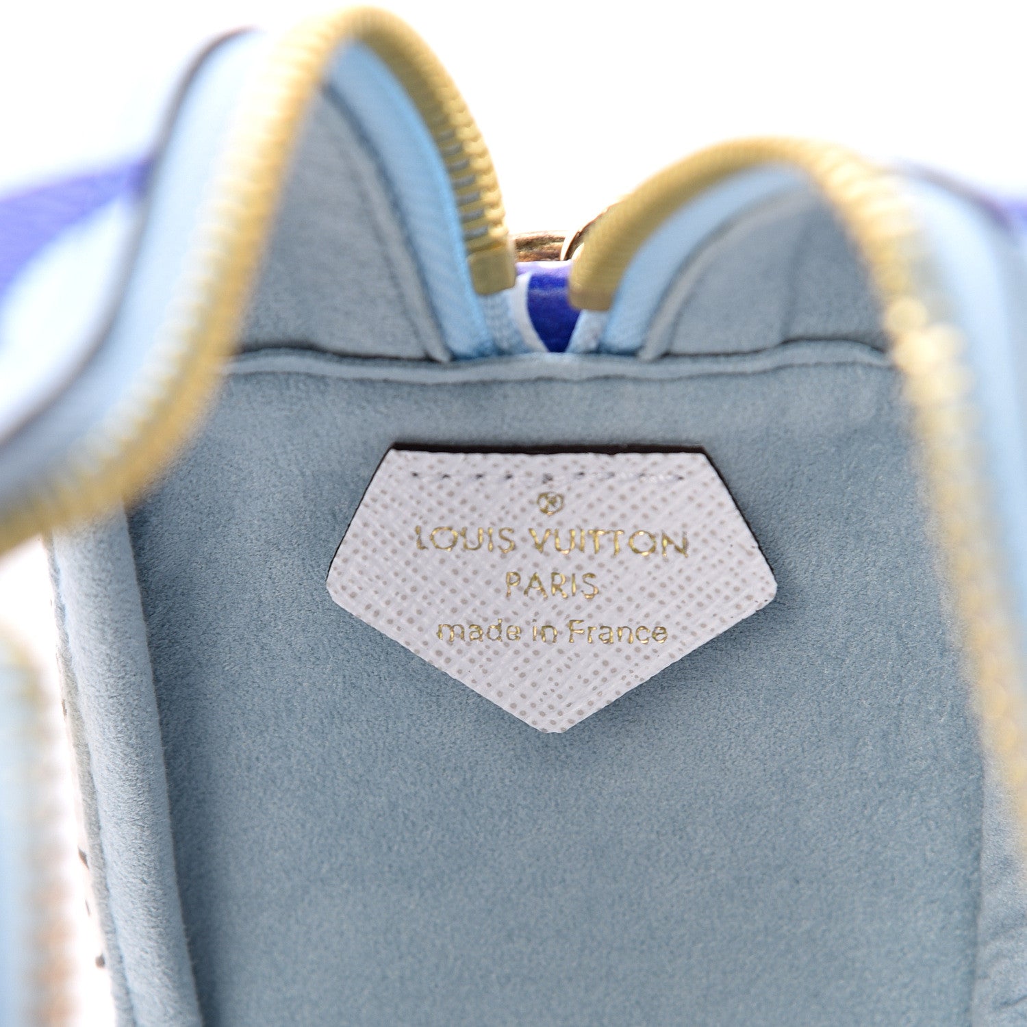Louis Vuitton Monogram Giant Portofino Beach Pouch Blue 5 of 10