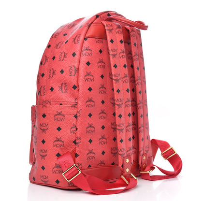 MCM Visetos Medium Sprinkle Stud Stark Backpack Corail 3 of 9