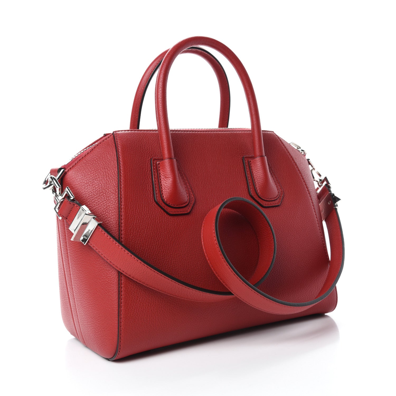 Givenchy Sugar Goatskin Small Antigona Bright Red 3 of 14