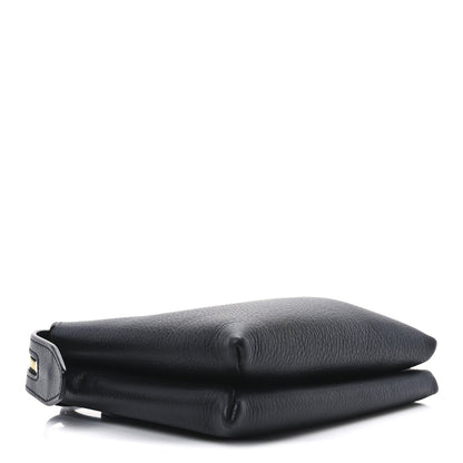 The Row Matte Grained Calfskin Mini Nu Twin Bag Black 4 of 9