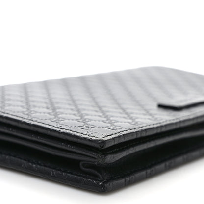 Gucci Microguccissima Crossbody Wallet Black 7 of 9