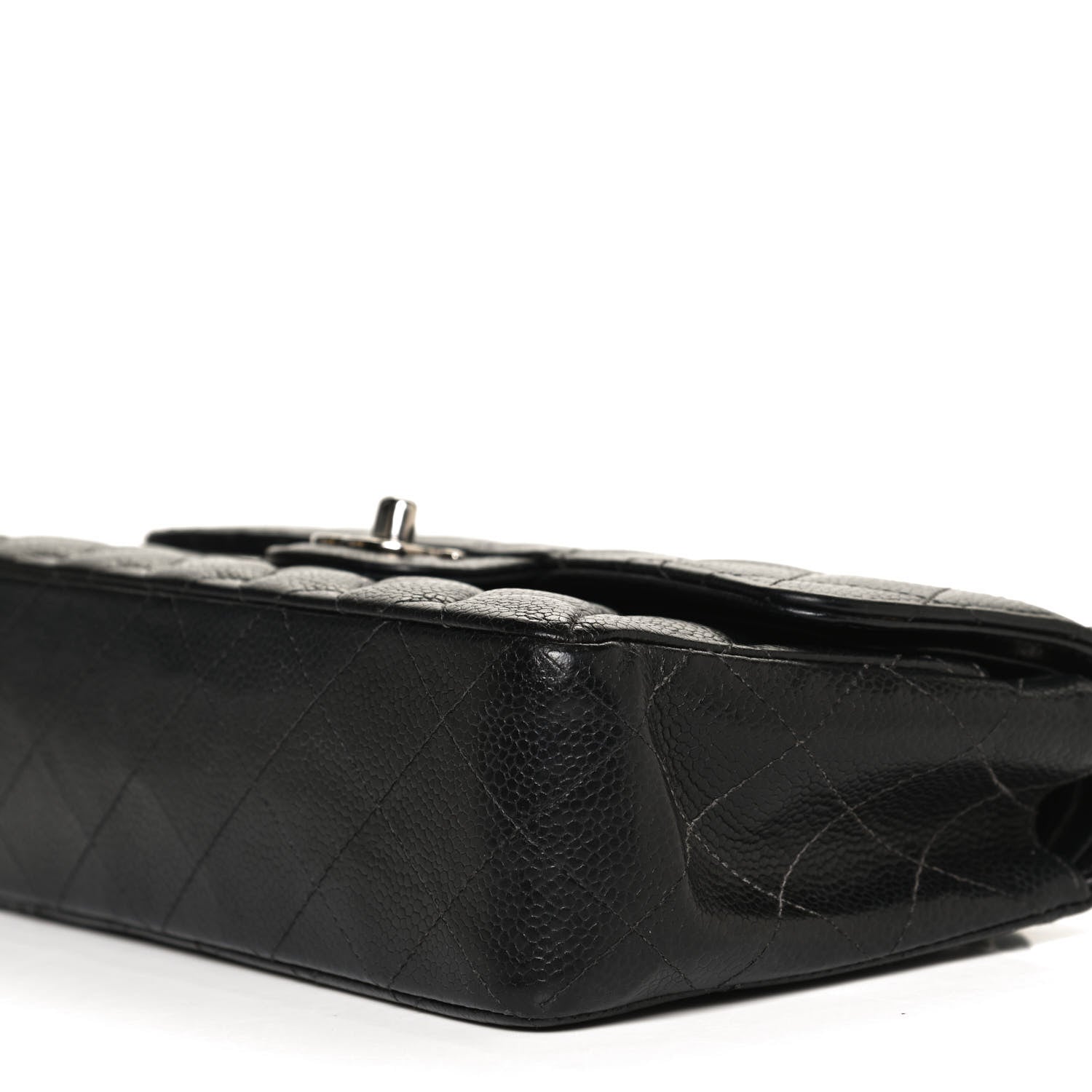 Chanel Caviar Quilted Small Double Flap Black 10 of 12