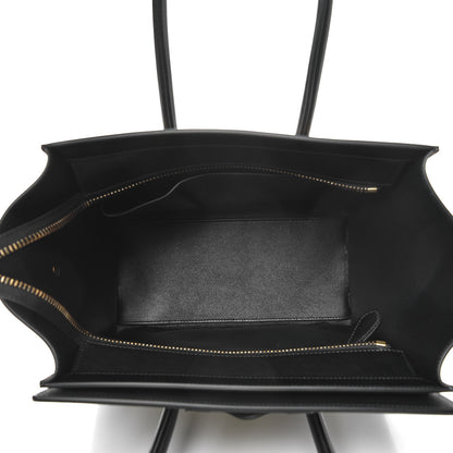 Celine Baby Grained Calfskin Nubuck Micro Tri-Color Luggage Olive 5 of 9