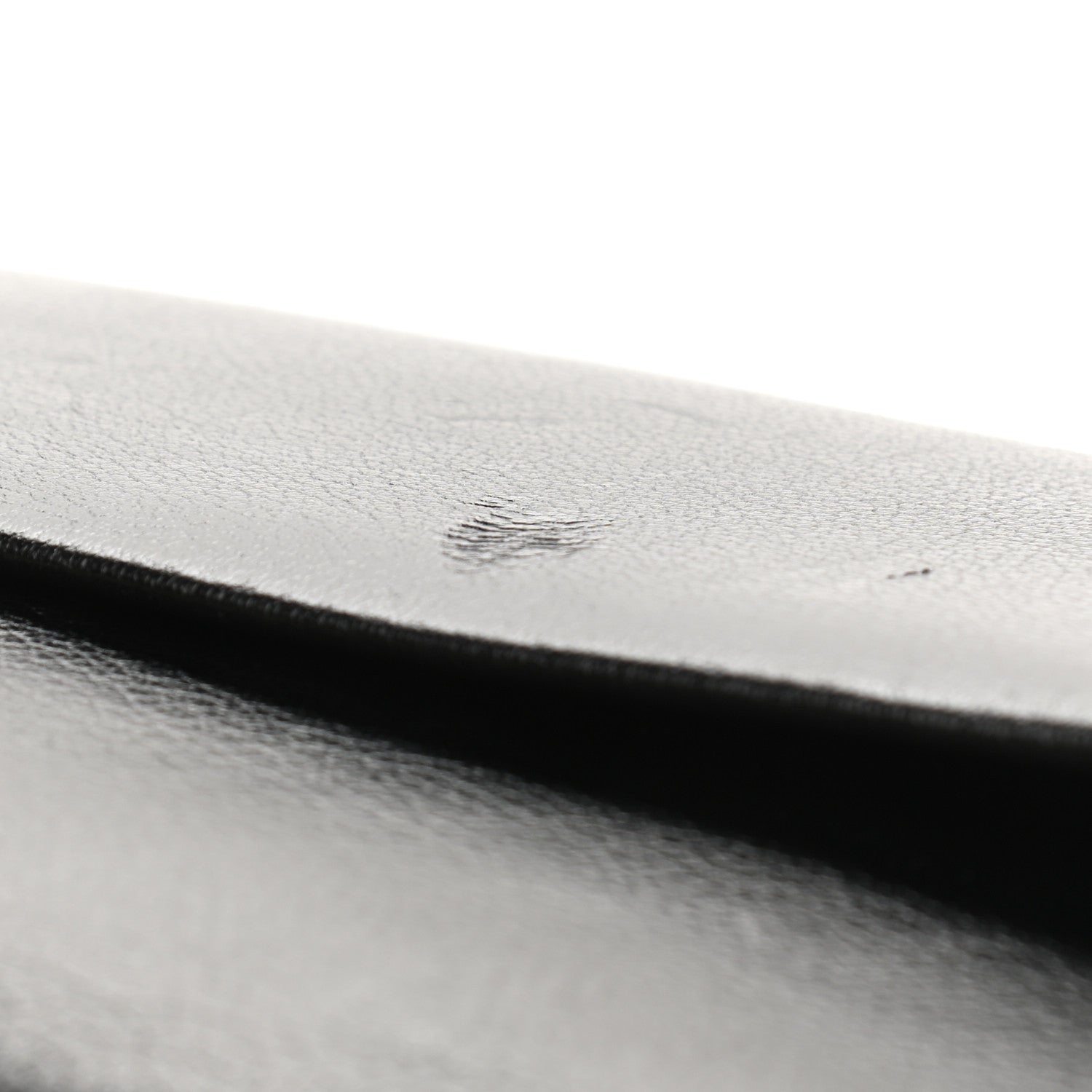 Celine Goatskin Folded Clutch With Strap Black 16 of 17