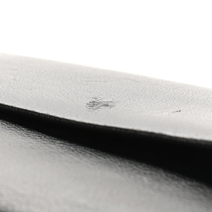 Celine Goatskin Folded Clutch With Strap Black 16 of 17