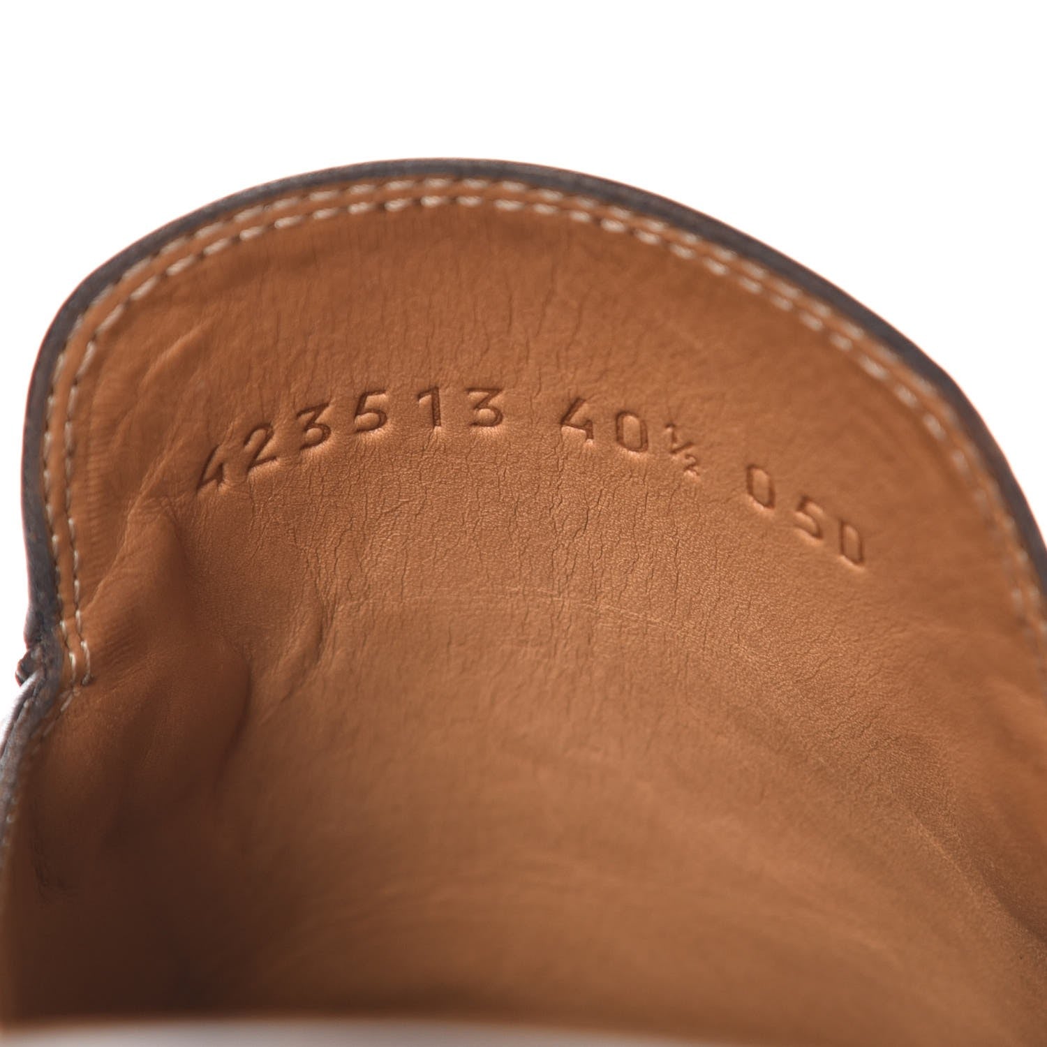 Gucci Calfskin Womens Princetown Slippers 40.5 Fondente Brown 8 of 10