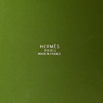 Hermes Box Vibrato Picotin 18 PM Potiron Vert Anis 6 of 14