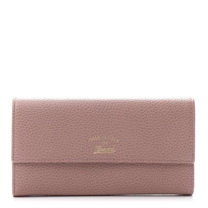 Gucci Dollar Calfskin Swing Continental Wallet Soft Pink 1 of 10