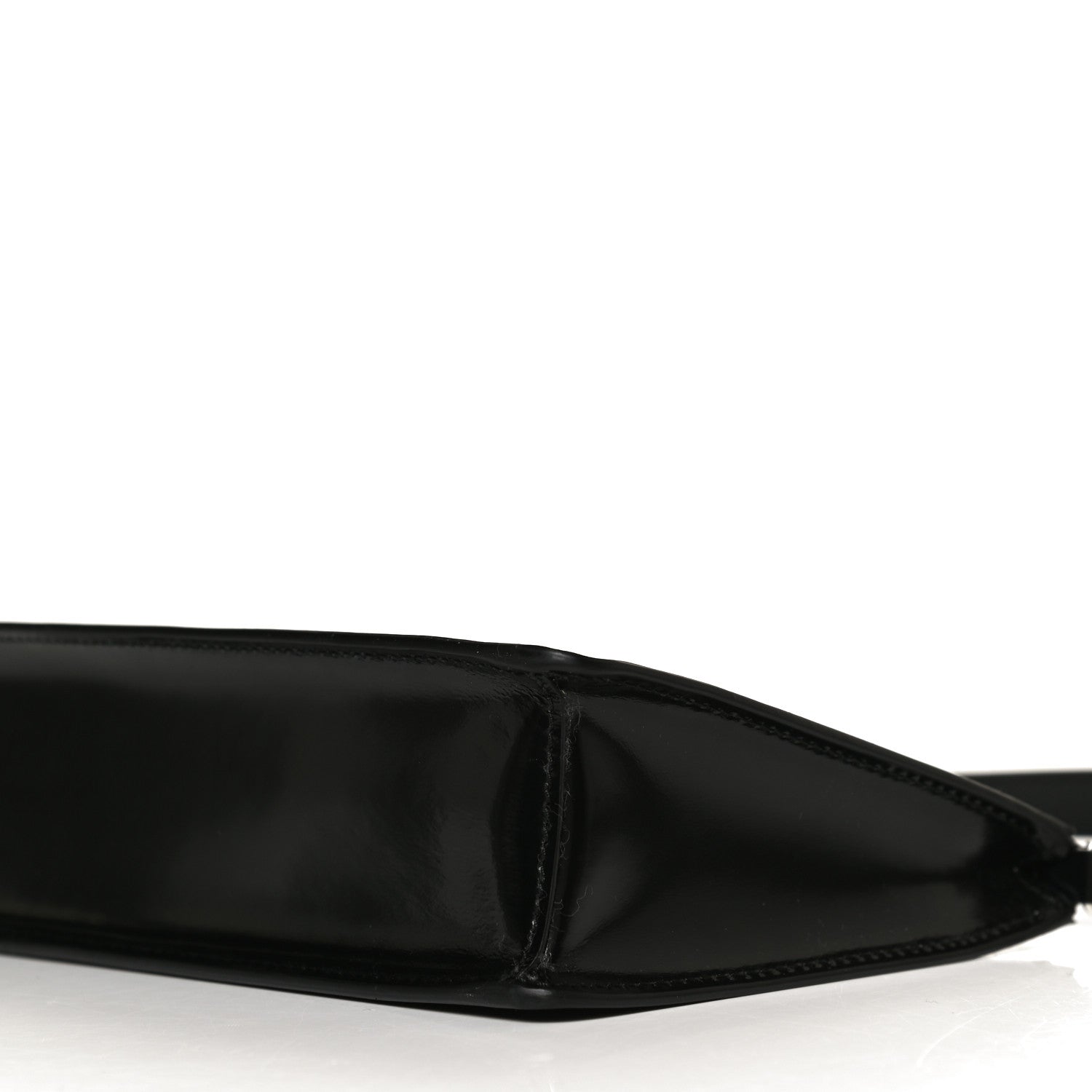 Prada Spazzolato Mini Shoulder Bag Black 10 of 11