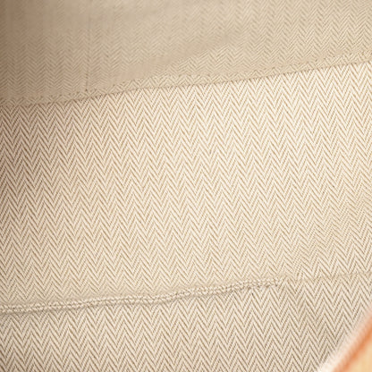Hermes Merino Wool Large Au Carre Bride-A-Brac Pouch Fauve 5 of 7