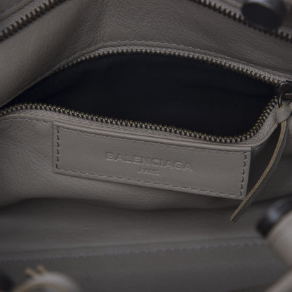 Balenciaga Veau Soyeux Perforated Blackout Hardware S City Gris Cendre 8 of 10