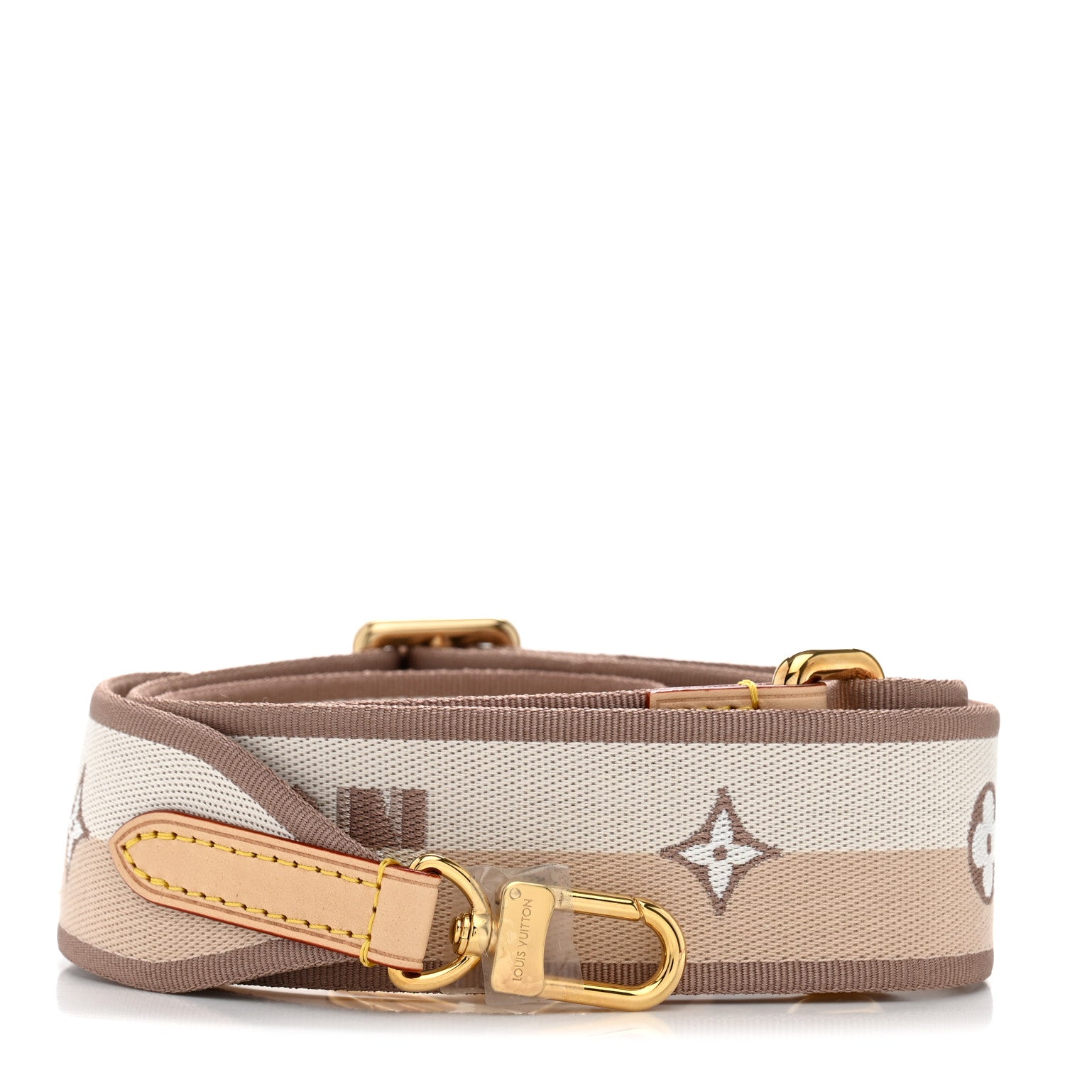 Louis Vuitton Jacquard Speedy Bandouliere 20 Shoulder Strap Beige 1 of 3