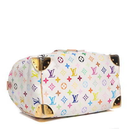Louis Vuitton Monogram Multicolor Speedy 30 White 4 of 7