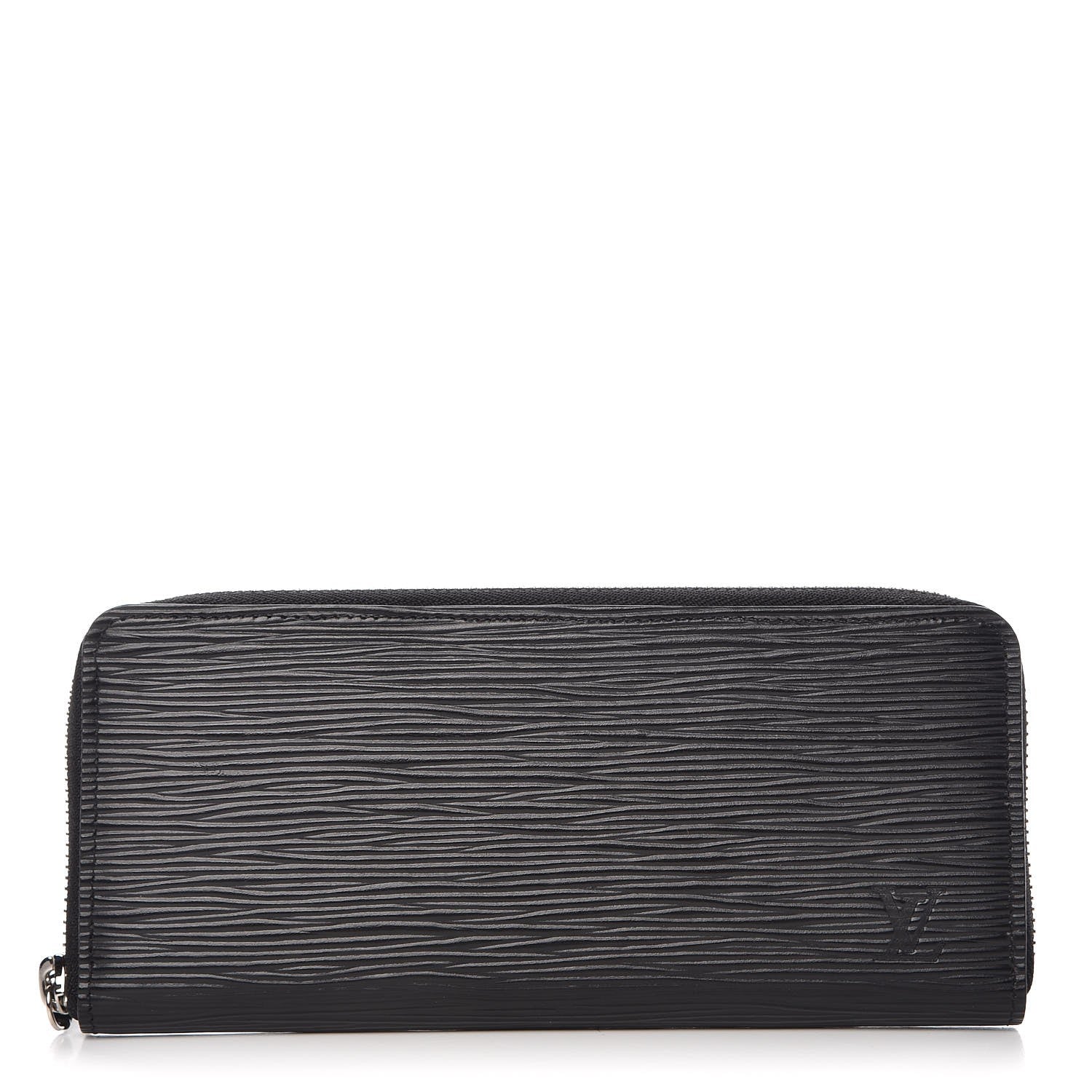 Louis Vuitton Epi Clemence Wallet Black 1 of 8