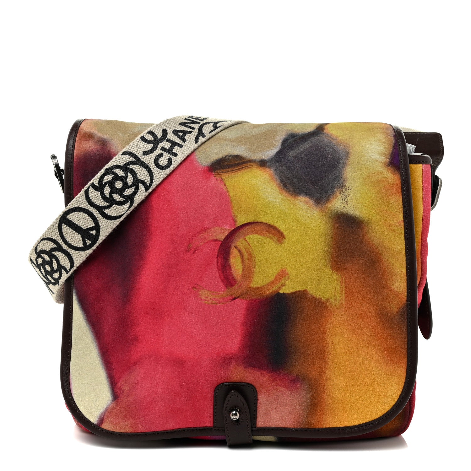 Chanel Printed Ultra Soft Lambskin Medium Flower Power Messenger 1 of 23