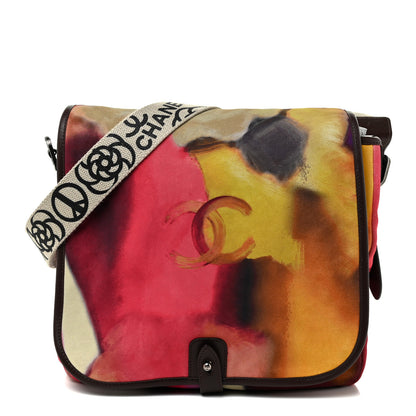 Chanel Printed Ultra Soft Lambskin Medium Flower Power Messenger 1 of 23